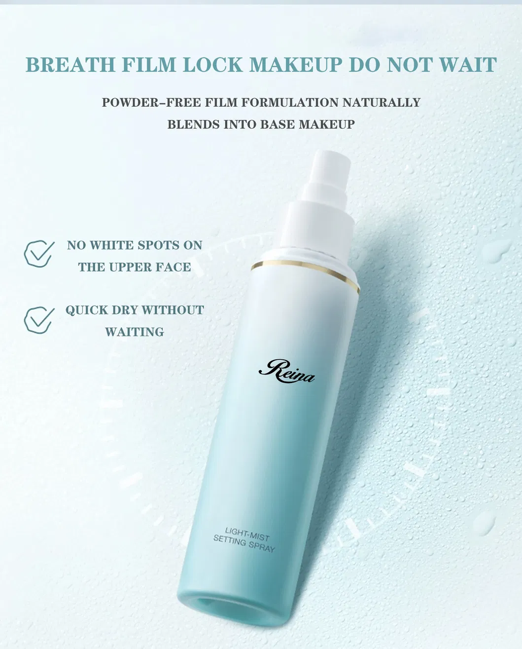 Makeup Setting Spray Oil-Control Natural Beauty Make up Fixer Spray