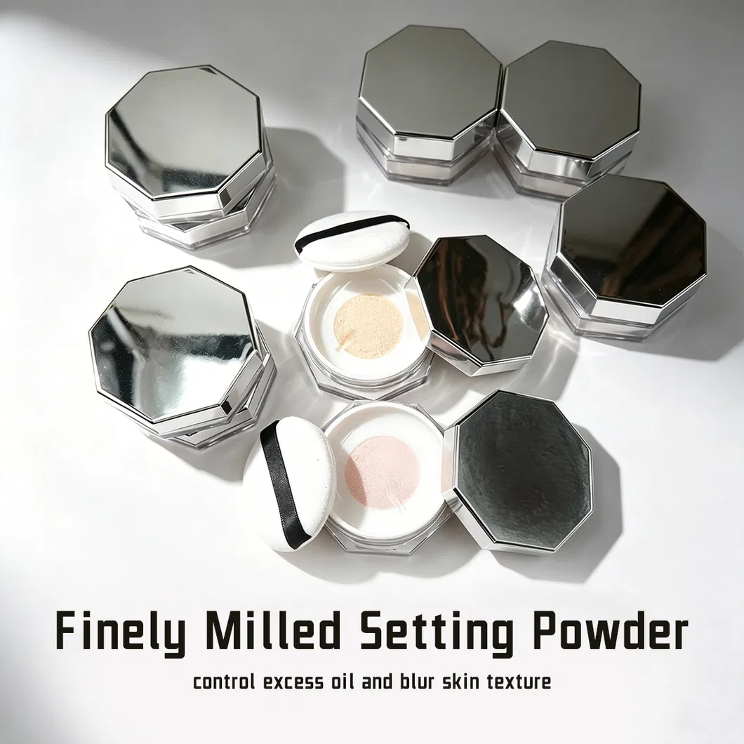 Custom Private Label Mineral Full Coverage Waterproof Long-Lasting Sunscreen Oil-Control Face Setting Powder
