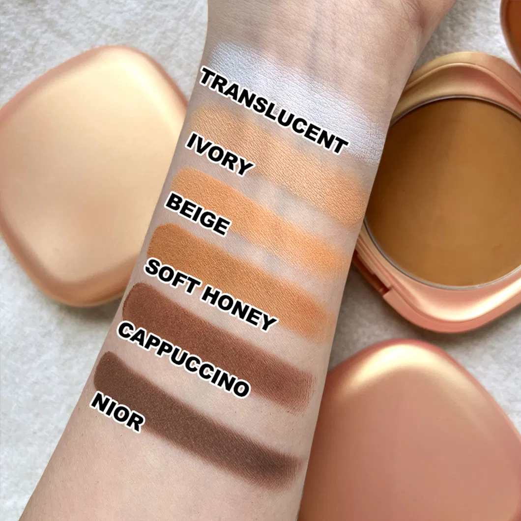 Wholesale Makeup Gift Private Label Waterproof Vegan No Logo Setting Pressed Powder