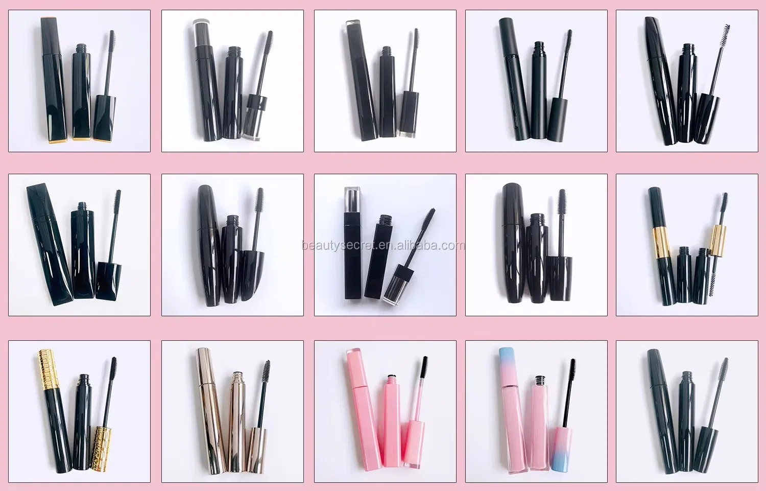 High-Quality Makeup Liquid Tubing Mascara Easy Removal Waterproof Extra Volume Private Label Mascara