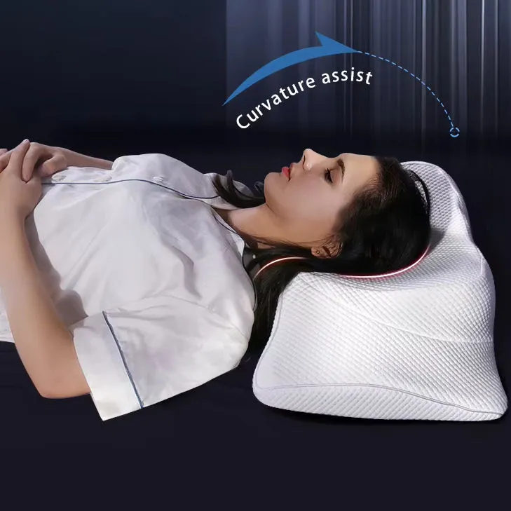 Ergonomic Contour Orthopedic Pillow for Neck Pain