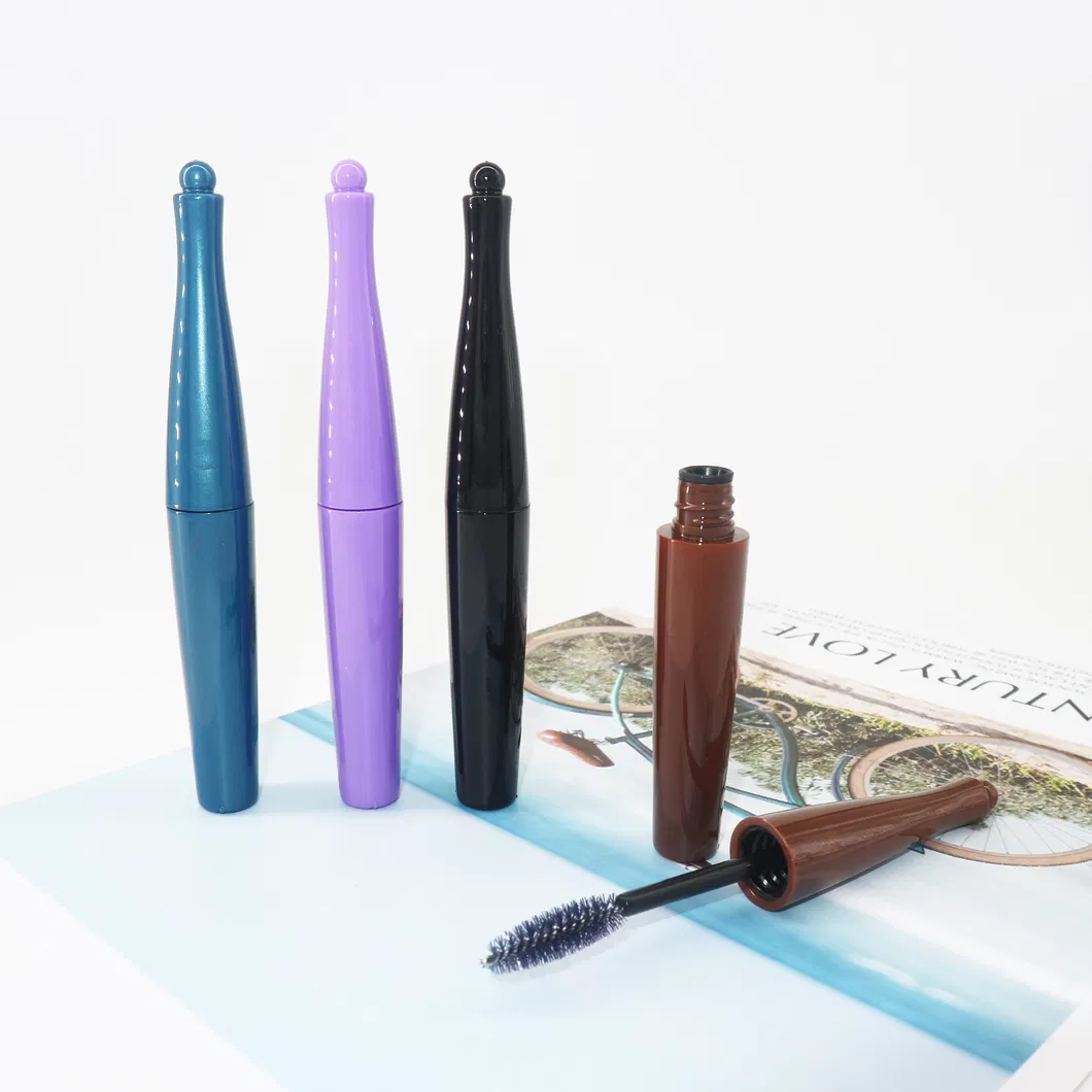Eml M2680 Bowling Shape Mascara Empty Case Colorful UV Coating Plastic Mascara Packaging