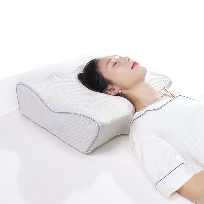 Ergonomic Contour Cervical Pillow Neck Support Bed Pillow for Side Back