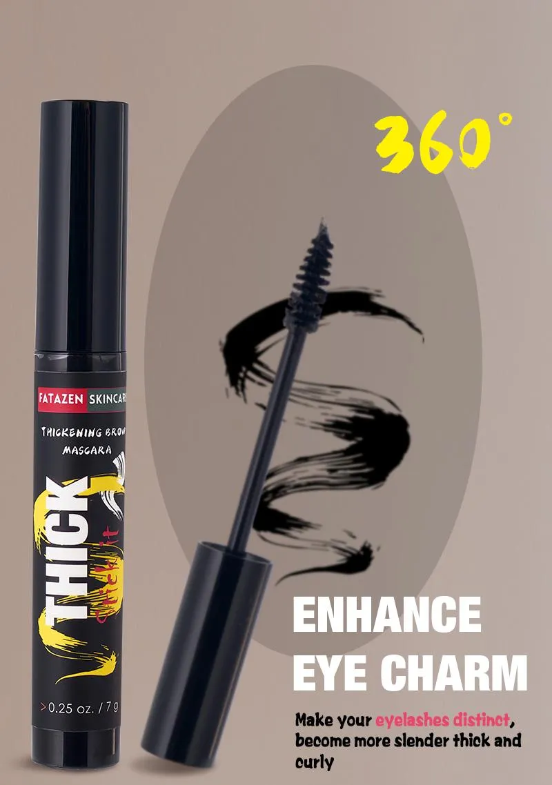 Quick Dry Mascara Long Lasting Lengthen Curling Volumizing Waterproof Essence Mascara