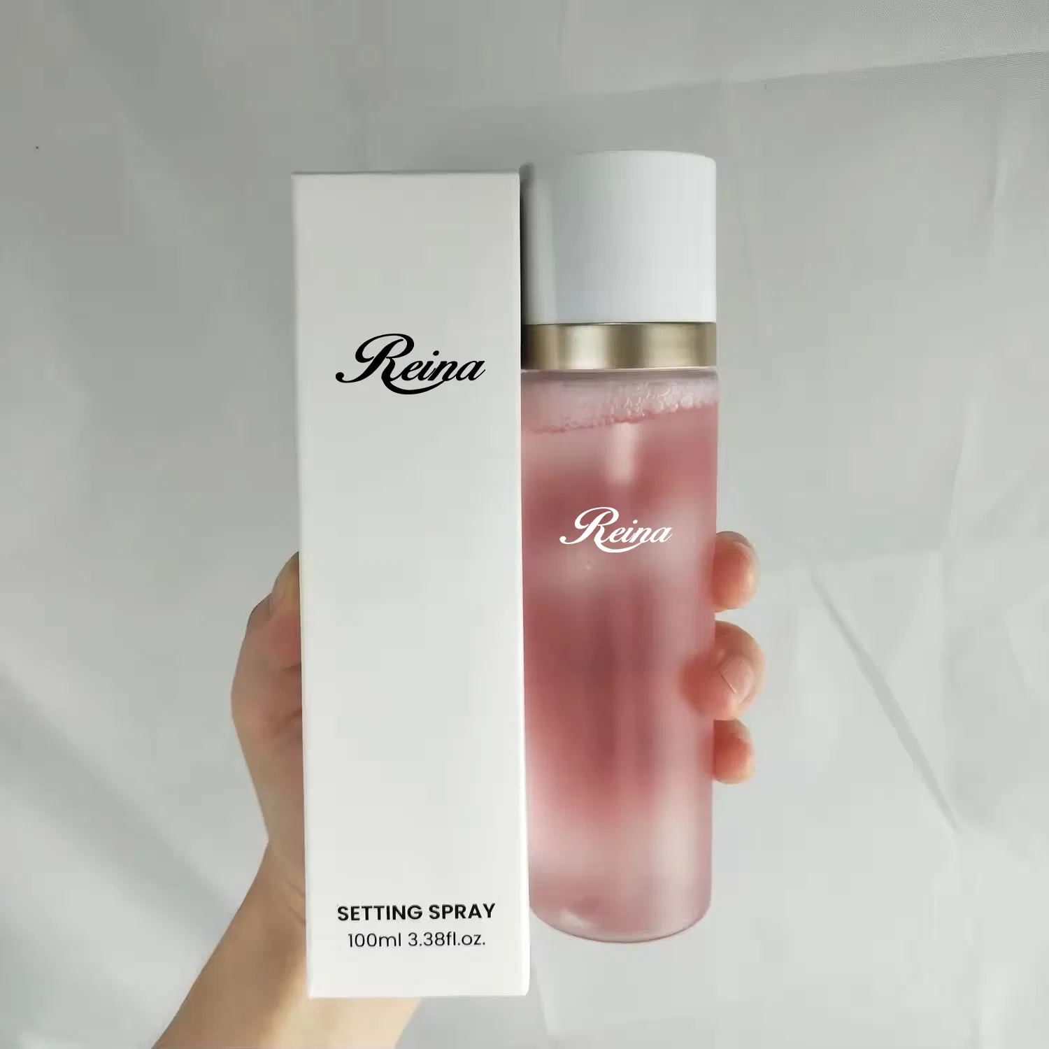OEM Skincare Vegan Organic Matte Waterproof Hydrating Moisturizing Easy to Dry Makeup Setting Spray Mist