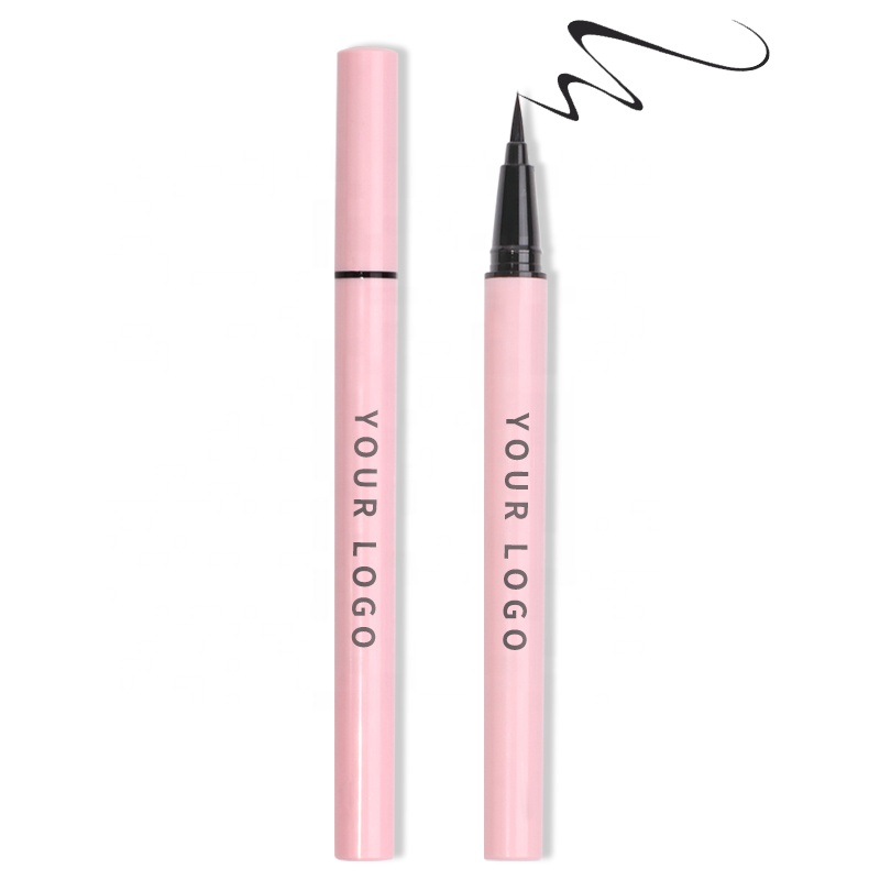 Custom Logo Cosmetics Professional Black Makeup Eye Liner Pen Private Label Eyeliners Eyes Waterproof Liquid Eyeliner Pencil
