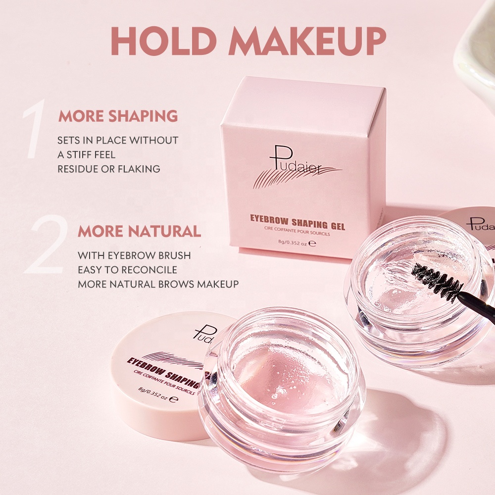 OEM Wholesale Custom Private Label Brow Styling Wax Vegan Brow Freeze Styling Wax Brow Waxing Kit Sculpt Soap Eyebrow Soap Gel