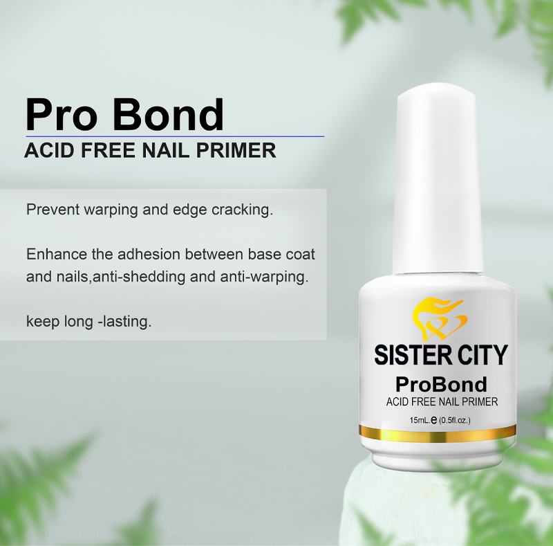 Free Sample Super Strong Acid Free Primer /Probond Quick Dry for Nail Salon