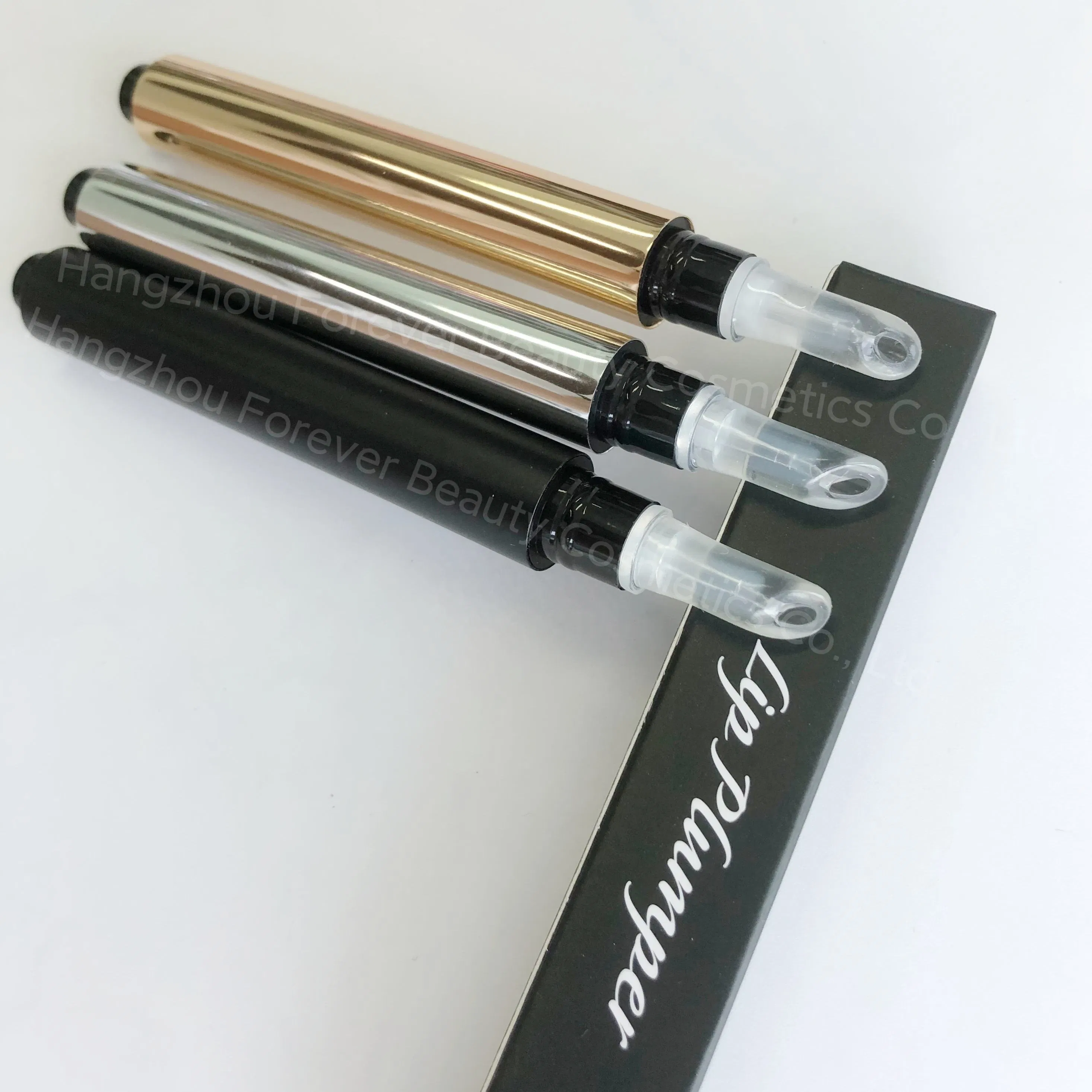 Hyaluronic Acid Collagen UV Protection Supper Volumizing Lip Plumper Gloss Lip Filler with White Label