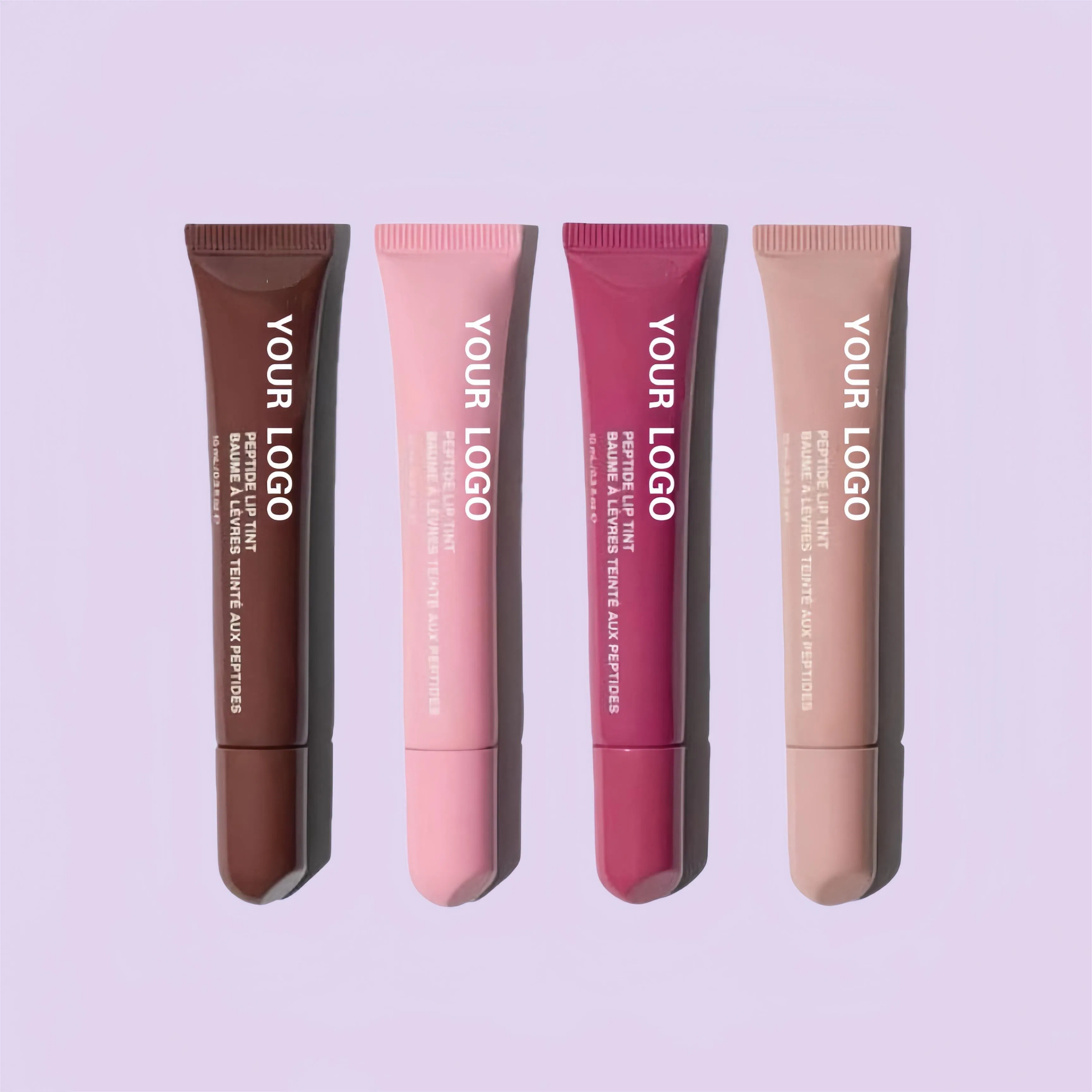 High Quality Vegan Moisturizing Custom Private Label Peptide Lip Gloss Lip Balm