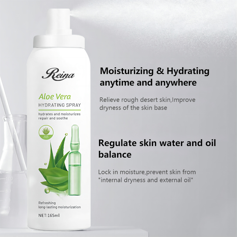 Moisturizing Spray, Skincare Vegan Organic Natural Matte Moisturizing Easy to Dry Face Makeup Setting Mist Spray