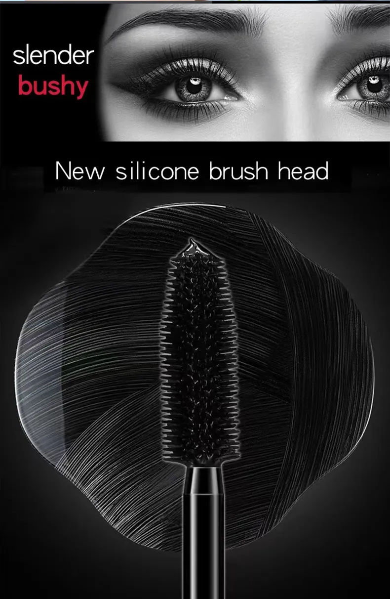 Waterproof Volume Eye Lash Makeup Natural Organic Vegan White Tube Mascara