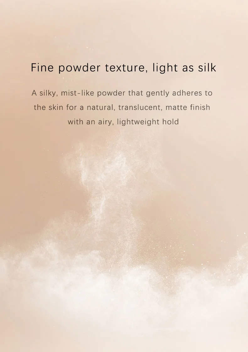 Private Label Soft Mist Air Setting Loose Powder OEM ODM