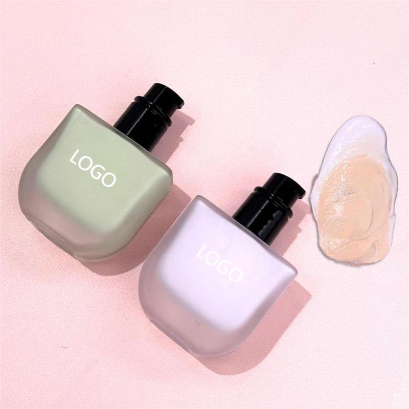 Private Label Color-changing BB Cream Oil-Control Face Primer for Neutralizes Redness Lightweight Foundation Dull Skin Rescue