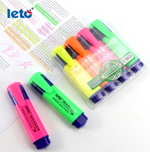 Custom Smooth Oblique Nib Highlighter Pen for Notes
