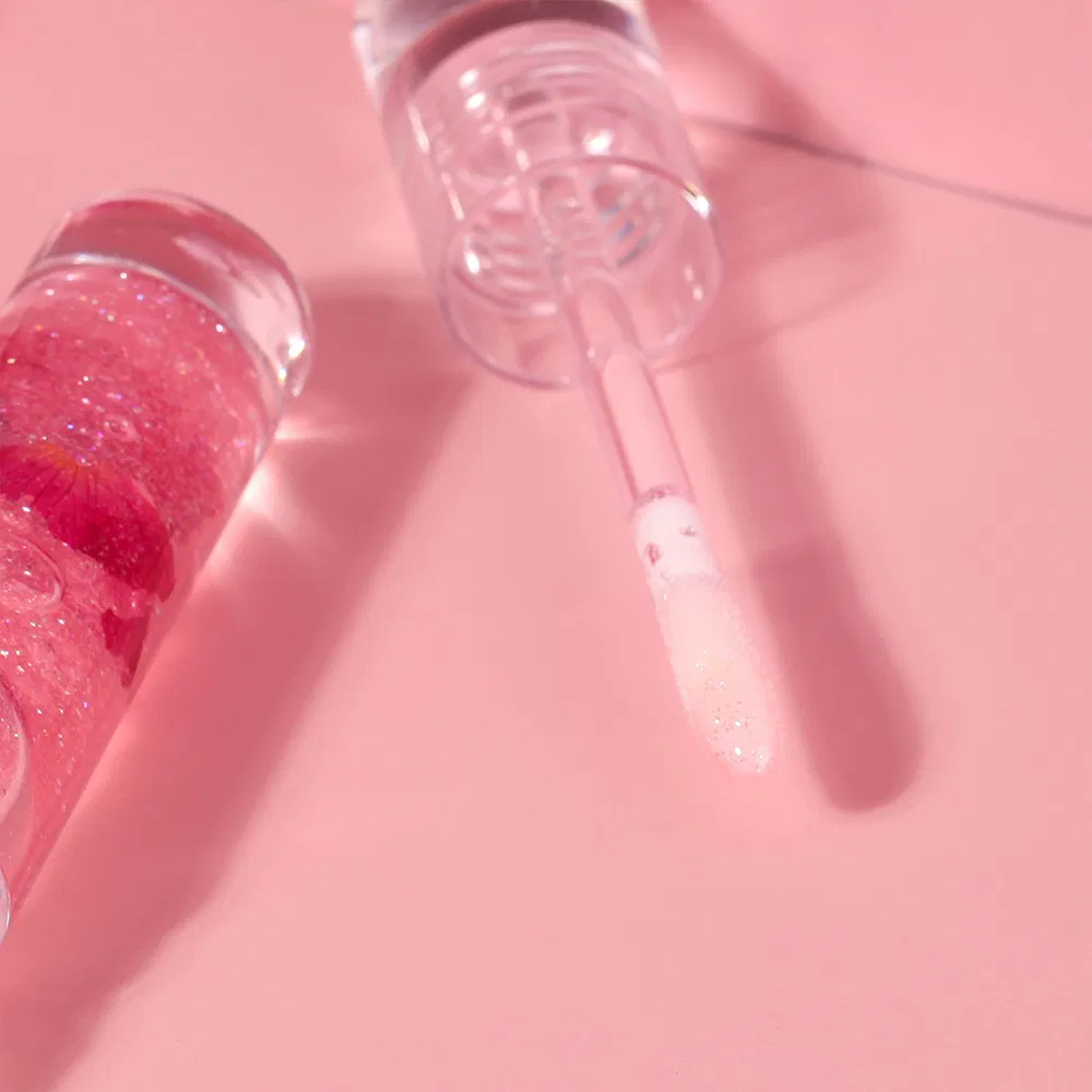 Custom Lip Gloss Nude Glitter Matte