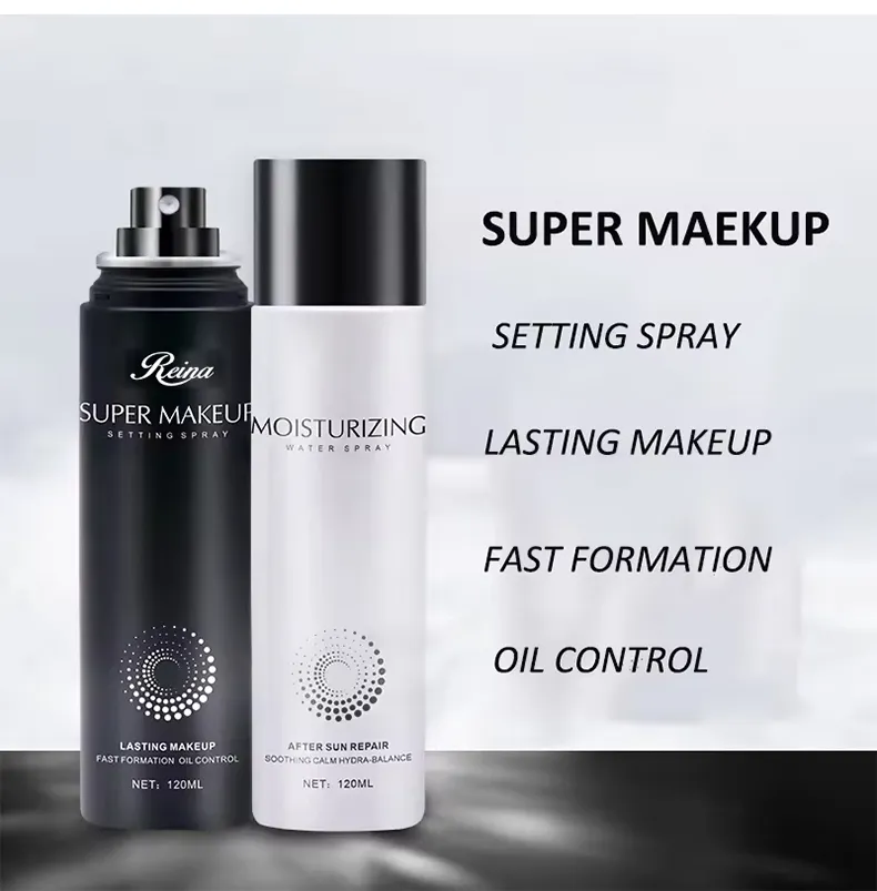 Makeup Setting Spray Long Lasting Setting Spray Makeup Private Label Custom Waterproof Pink Makeup Setting Spray