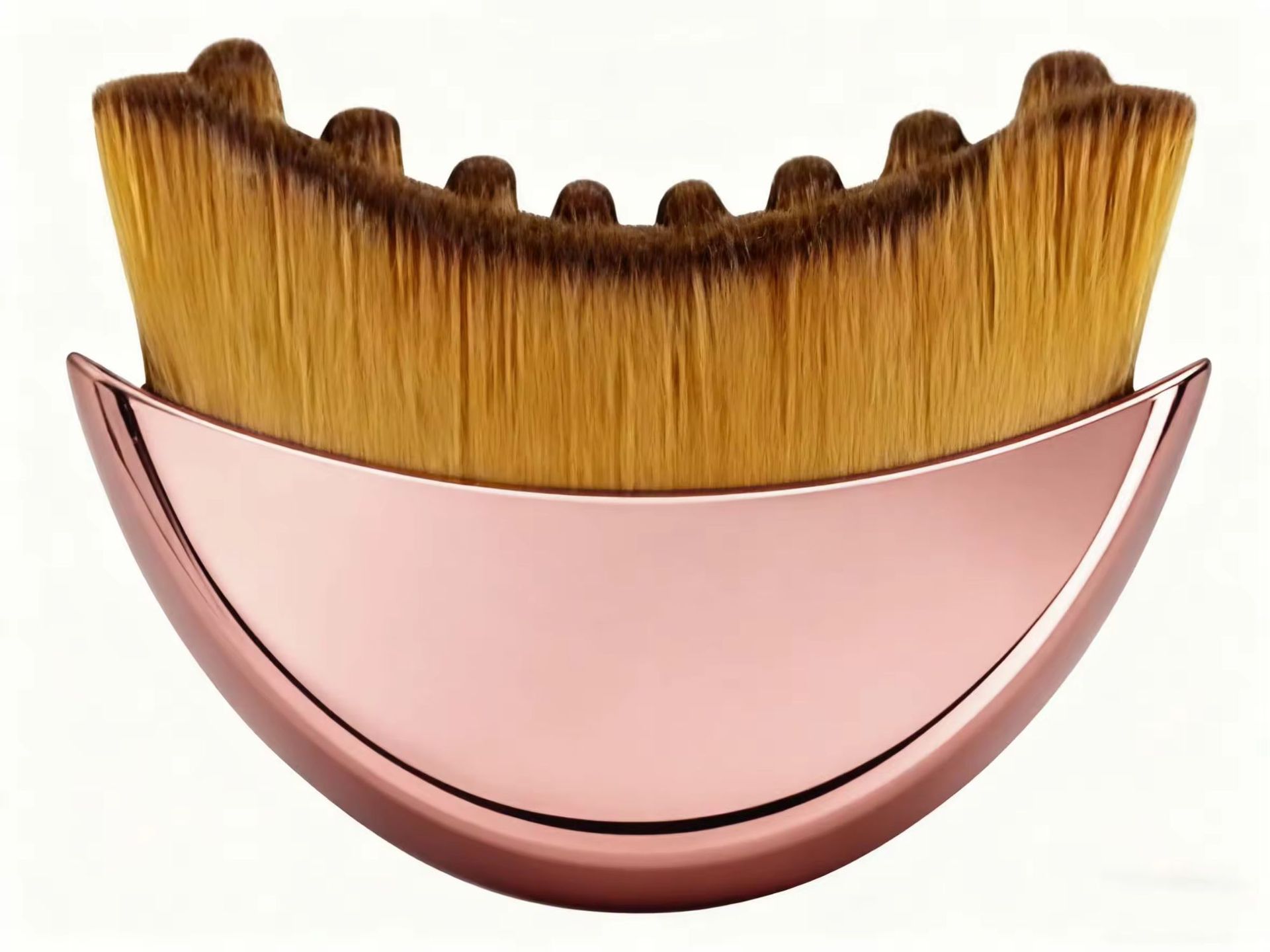 Synthetic Hair Lymphatic Contour Face Brush
