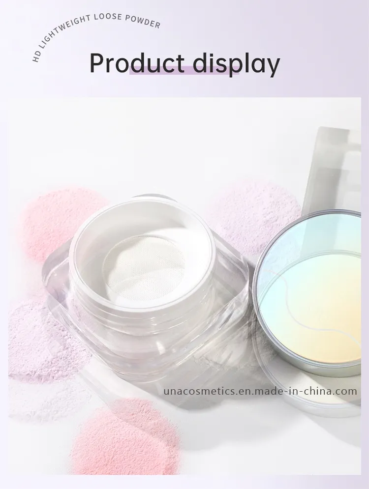 Make Your Own Setting Powder Sunscreen Powder Private Label Face Makeup Translucent Setting Loose Powder for All Skin