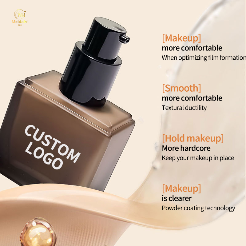 Private Logo Vegan Cruelty-Free Full Coverage Waterproof BB Cream Concealer High Quality Private Label Makeup Foundation Cream