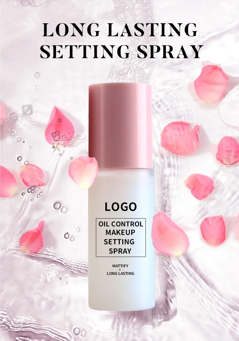 Private Label Cosmetics Oil Controlling Dewy Sweatproof Face Makeup Setting Spray