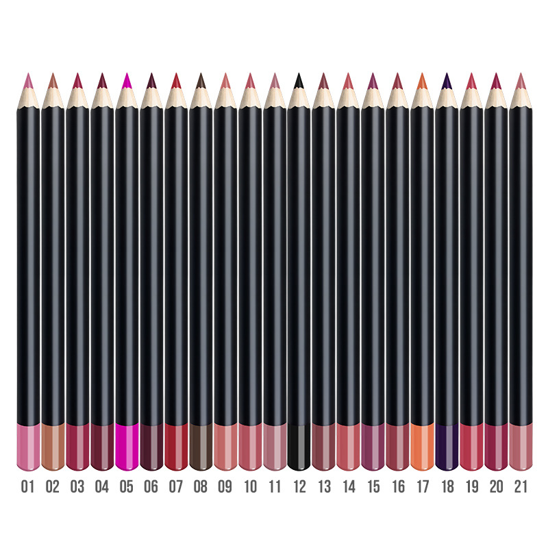 Waterproof Lipliner Brown Color Lipliner Lip Liner Pencil