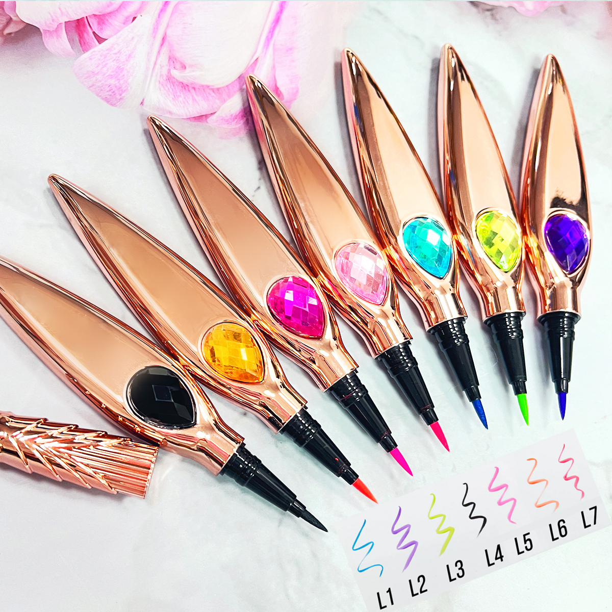 Eye Liner Liquid Custom Waterproof Beauty Makeup Private Label Matte Liquid Eye Liner