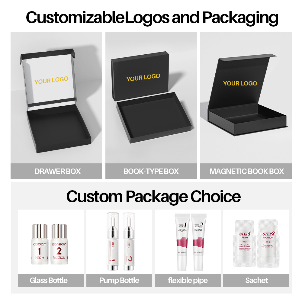Iconsign Hot Sale Eyelash Curler Lash Lift Kit Pestaas Lifting Eyebrow Tint De Pestaas Kit Lash And Brow Lift Tint Dye