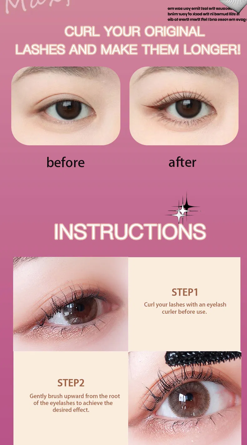 Professional Mascara Tube for Easy Application and Removal