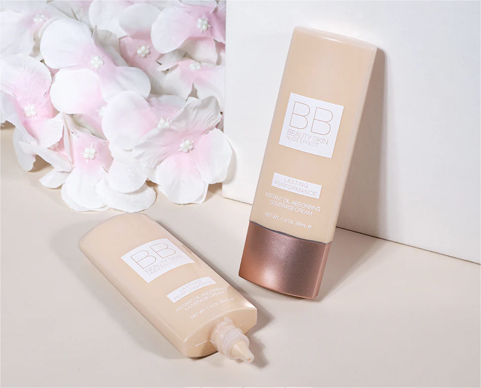 High Coverage BB Cream Dark Skin Tones Long-Wear Moisturizing Liquid Form Oil-Control Brighten Natural Customized Private Brand