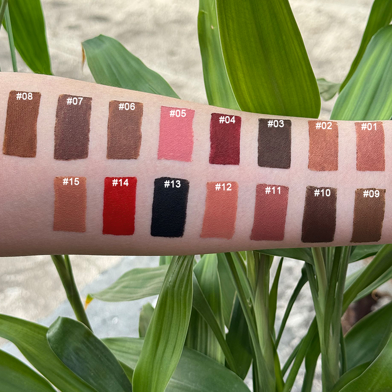 Private Label Custom Colour Lip Liner Twist up Vegan Retractable Lipliner Organic Lip Liner for Dark Skin