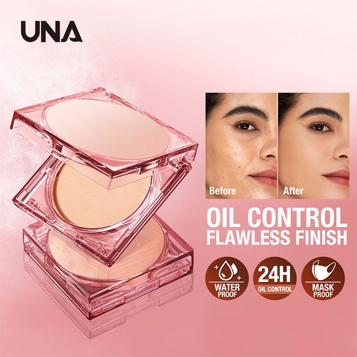 Long-Lasting Clear Matte Foundation Powder Oil-Control and Brightening Makeup Setting Powder Waterproof Makeup