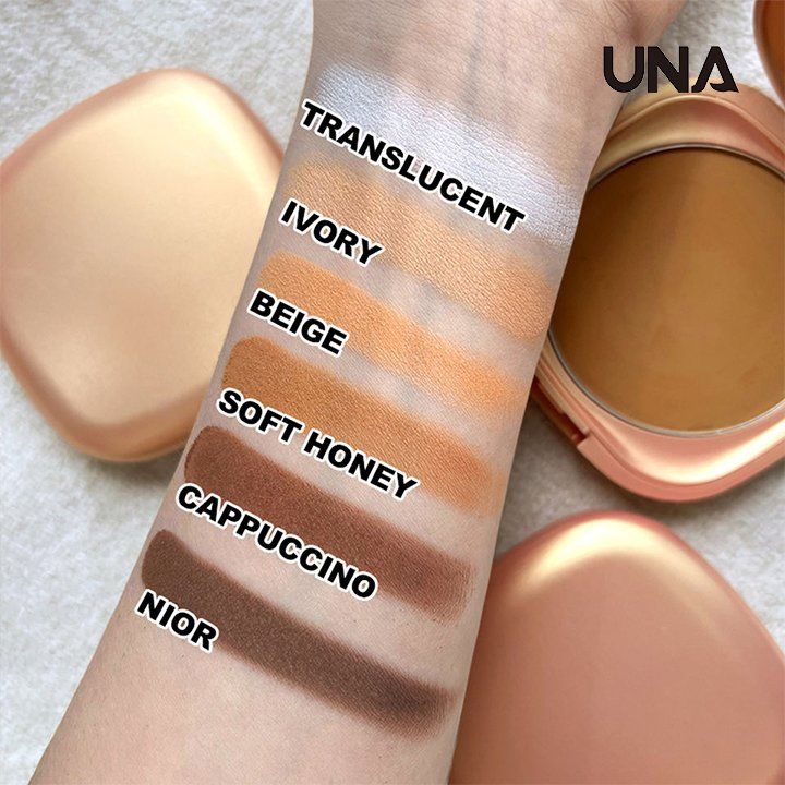 Wholesale Long-Lasting Waterproof Makeup Setting Face Powder 6 Shades Matte Finish Pressed Powder Foundation