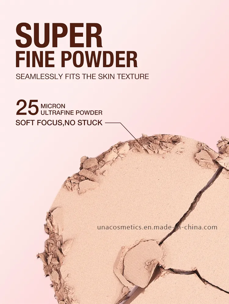 Long-Lasting Clear Matte Foundation Powder Oil-Control and Brightening Makeup Setting Powder Waterproof Makeup
