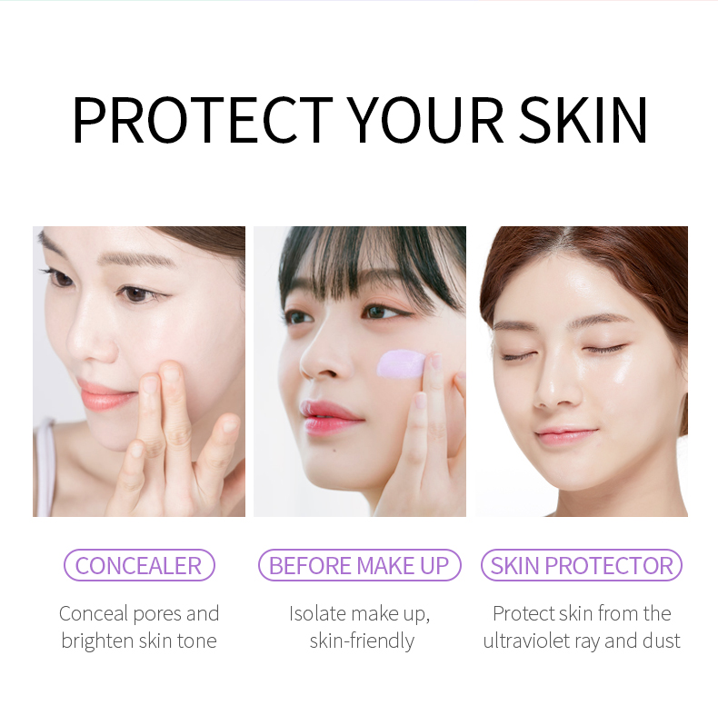 Wholesale Factory Price 3 Colors Long Lasting 40g Primer Makeup