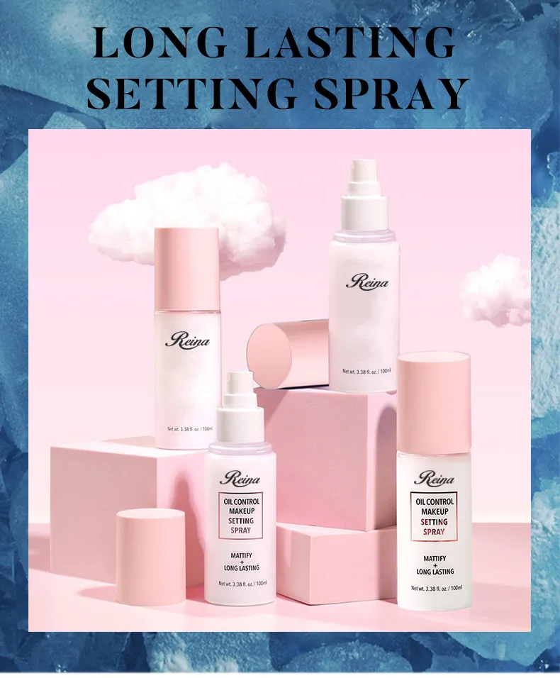 OEM ODM Custom Private Makeup Setting Fix Spray Mist Matte Poreless Waterproof Long Lasting Makeup Setting Spray