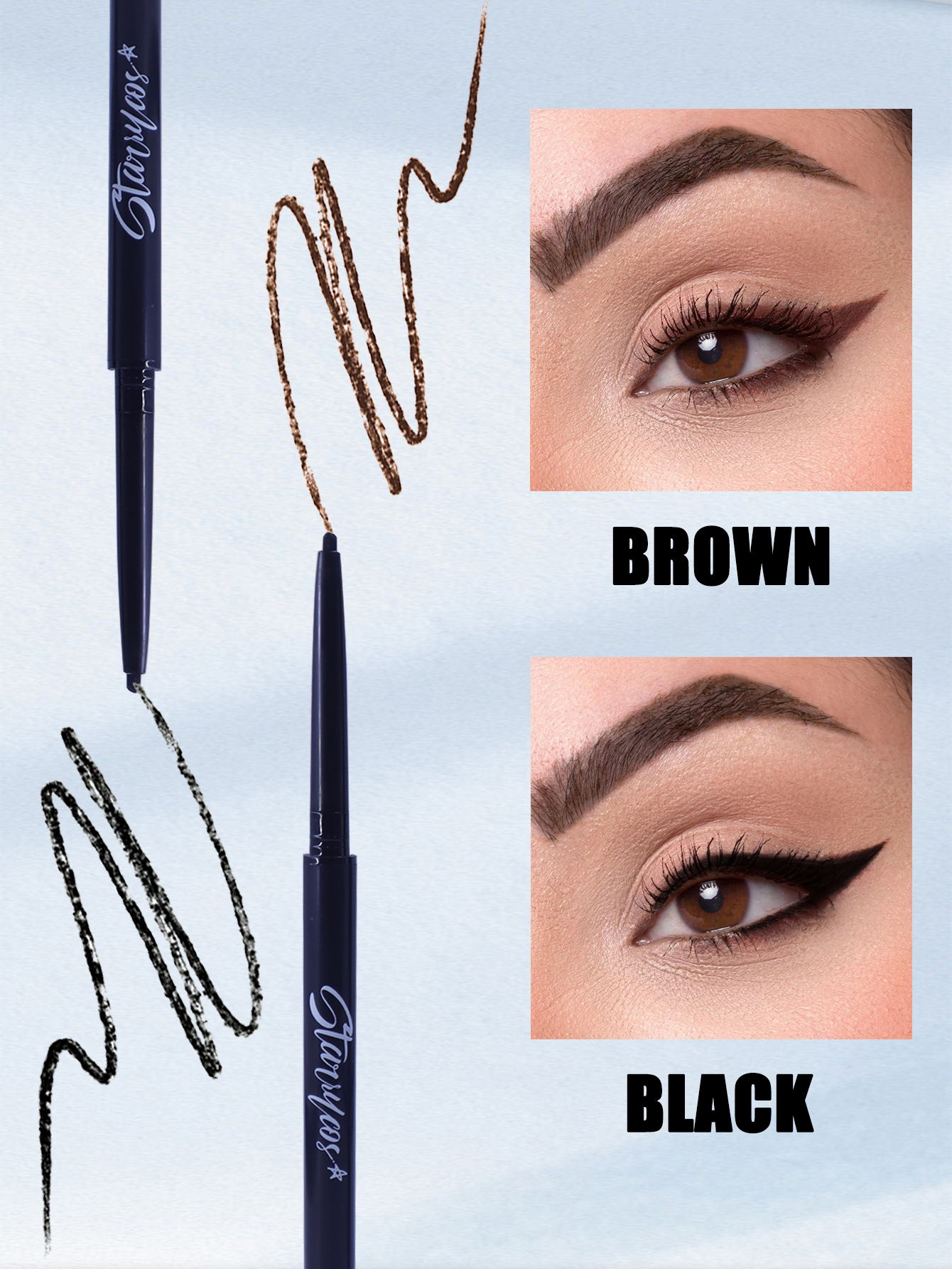 Long-Lasting Smudge-Proof Eyeliner Gel Pencil Smooth Waterproof for Beginners Proprietary Brands Wholesale