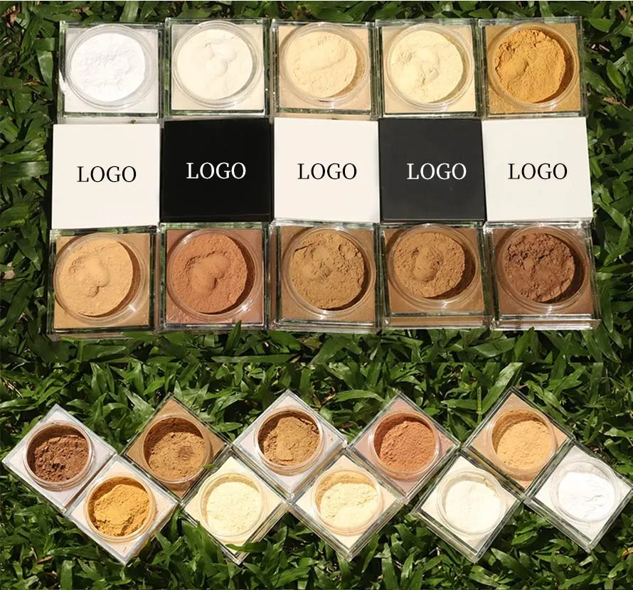 Ditong Color-Correcting Flawless Skin Vegan Loose Powder Matte Face Setting Powder