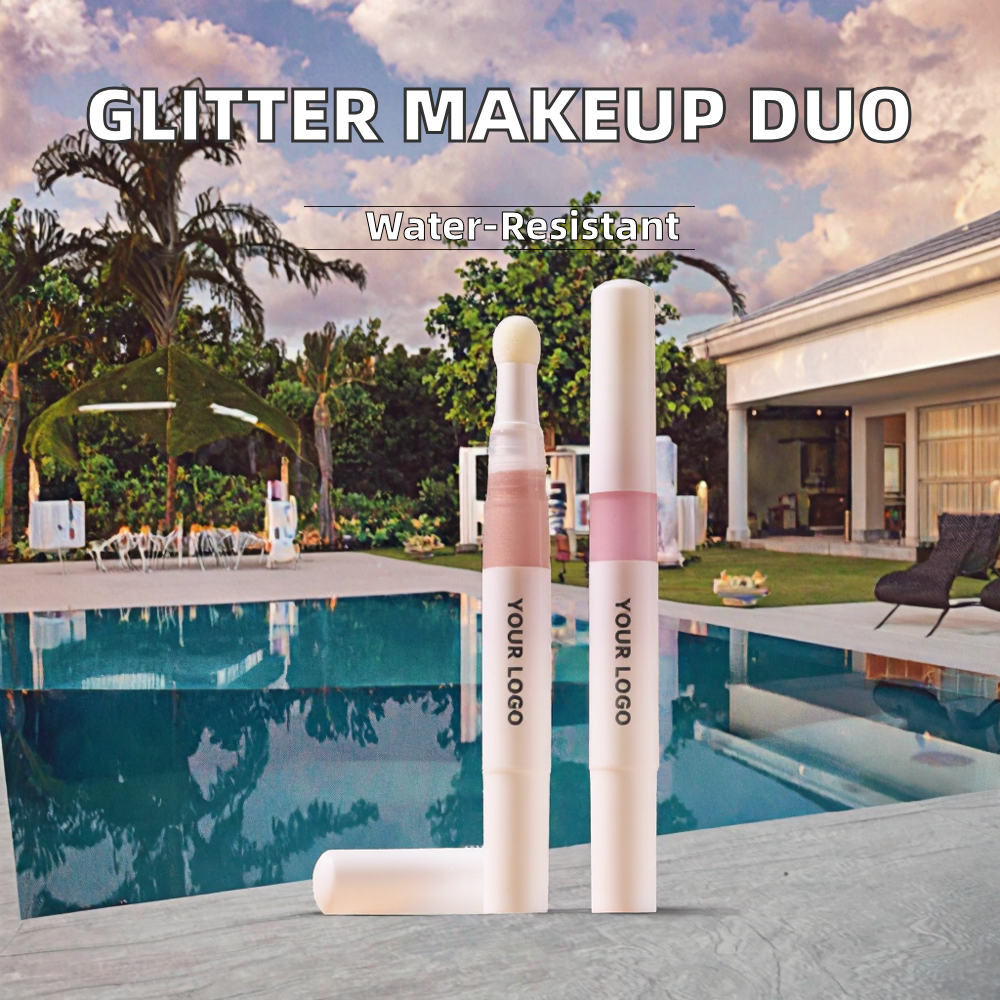 High Pigment Private Label Glitter Highlighter Stick Custom Your logo Cosmetics Oem Odm Makeup Highlighter Pencil