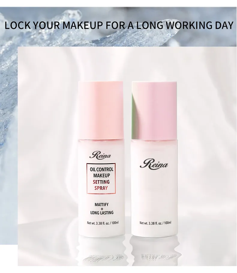 OEM ODM Custom Private Makeup Setting Fix Spray Mist Matte Poreless Waterproof Long Lasting Makeup Setting Spray