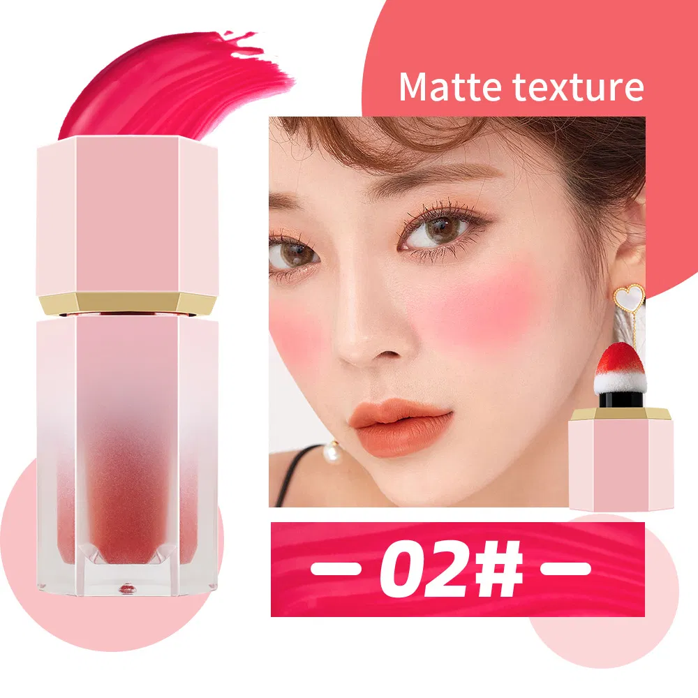 OEM Liquid Blush Trim Lasting Matte Eom Watercolor Makeup Lip Gloss 7ml
