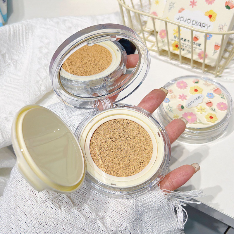 Jojo Diary Lasting Hydrating Natural Foundation Concealer air Cushion Makeup Products Waterproof Air Cushion BB Cream