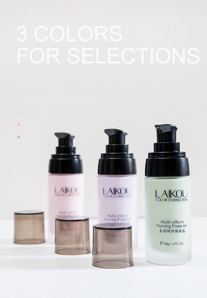 Wholesale Factory Price 3 Colors Long Lasting 40g Primer Makeup