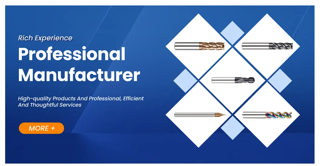 Cutting Tool Ball Nose and Corner Radius Tungsten Carbide Drill Cutter Endmill End Mill for Complex Contour and 3D Precision Machining