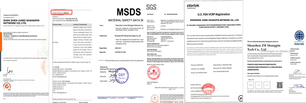 Certifications