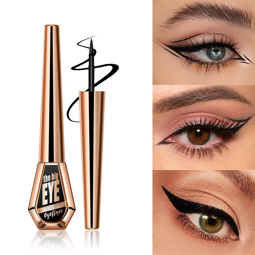 Eyeliner Liquid Pen Waterproof and Sweat Resistant, Durable, Fast Drying, Extremely Thin Head, Black Brown