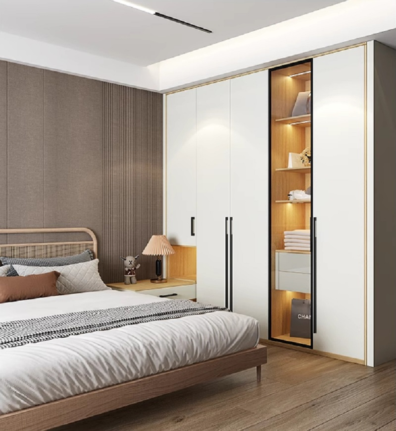 Custom Furniture Prefabricated Complete Modular Handleless Modern Rta Kitchen Cabinet Luxury