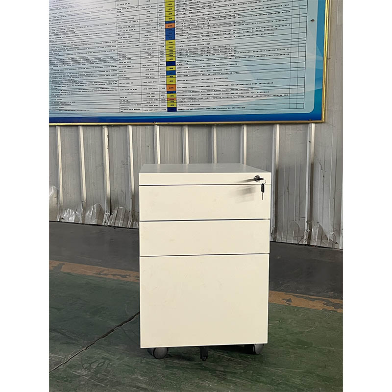 3 Drawers Cabinet Kd Structure Steel Mobile Pedestal Office Furniture Steel Storage Cabinet