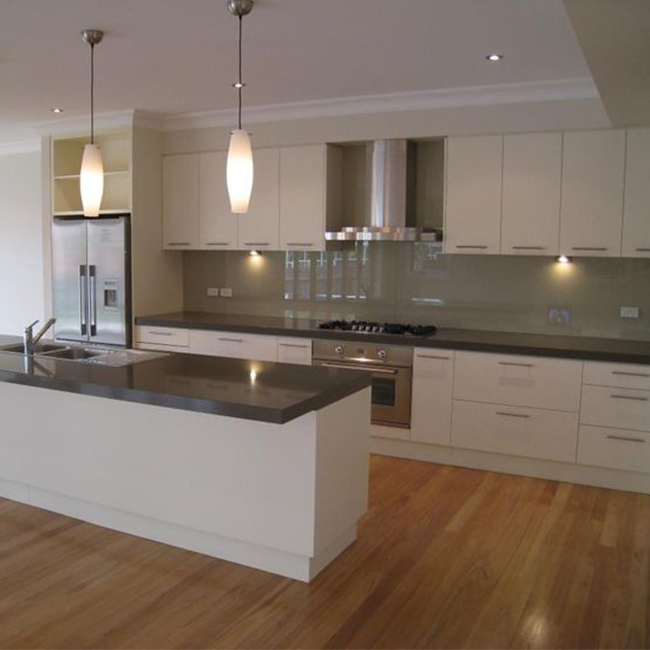 Price Modern Handleless Aluminium Cabinet Kitchen