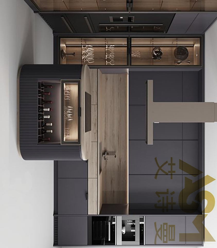 Adaptable Kitchen Cabinet System for Any Space